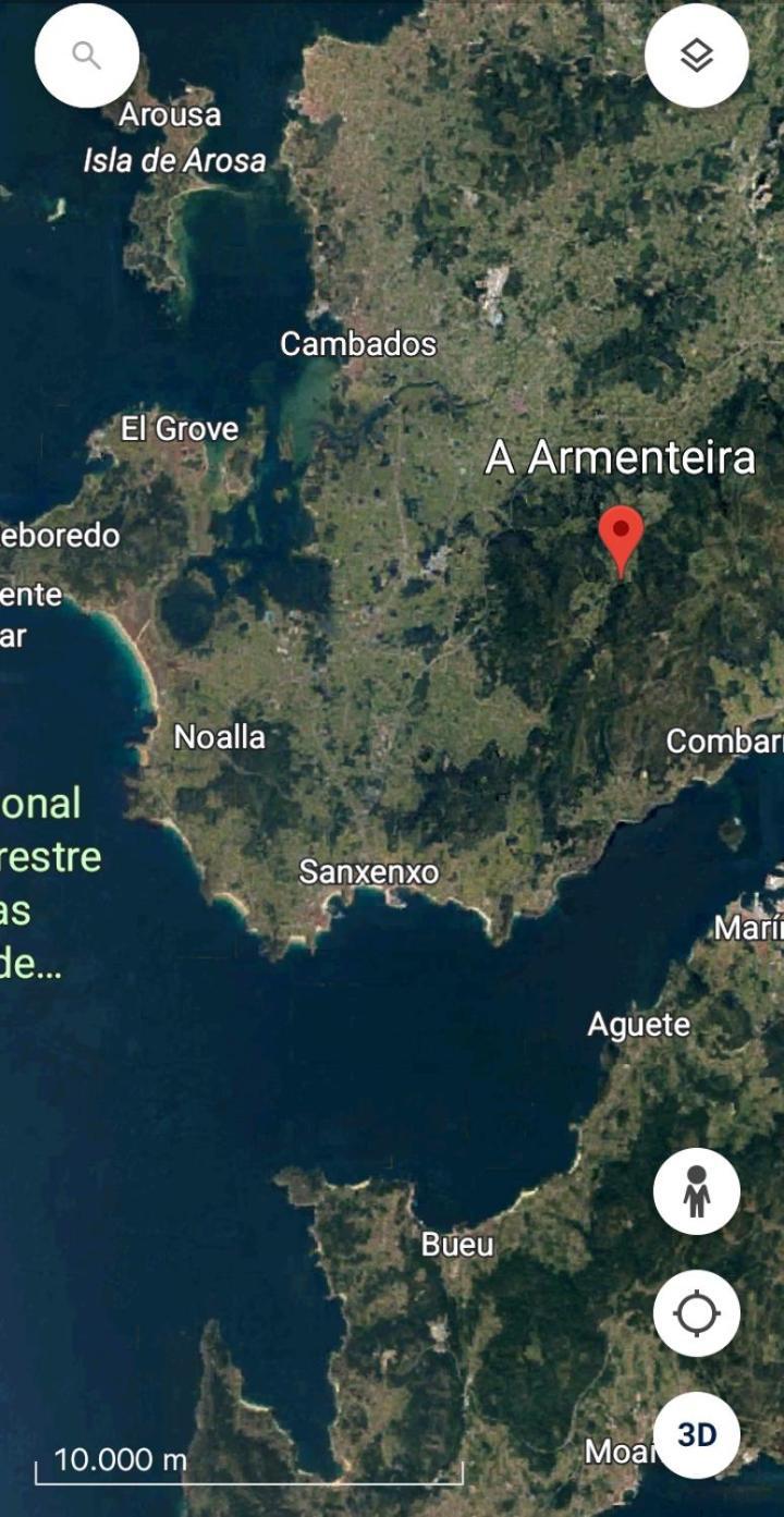 Habitacion En A Armenteira Ideal Peregrinos Διαμέρισμα Meis Εξωτερικό φωτογραφία