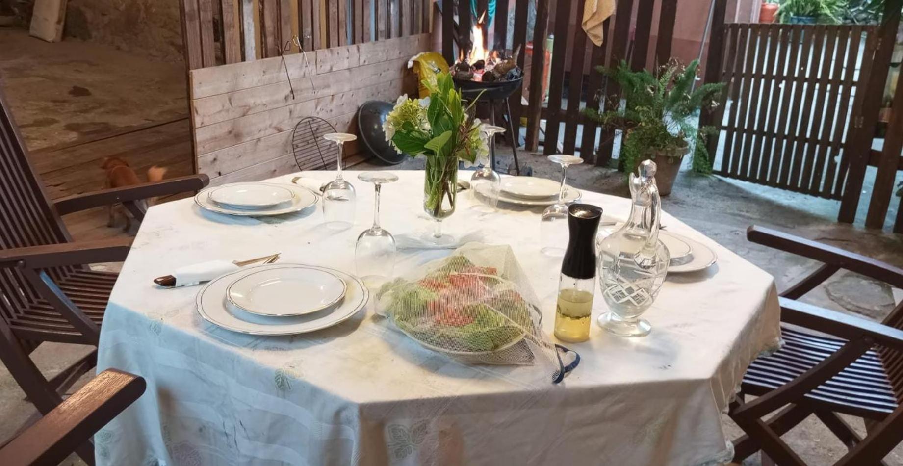 Habitacion En A Armenteira Ideal Peregrinos Διαμέρισμα Meis Εξωτερικό φωτογραφία